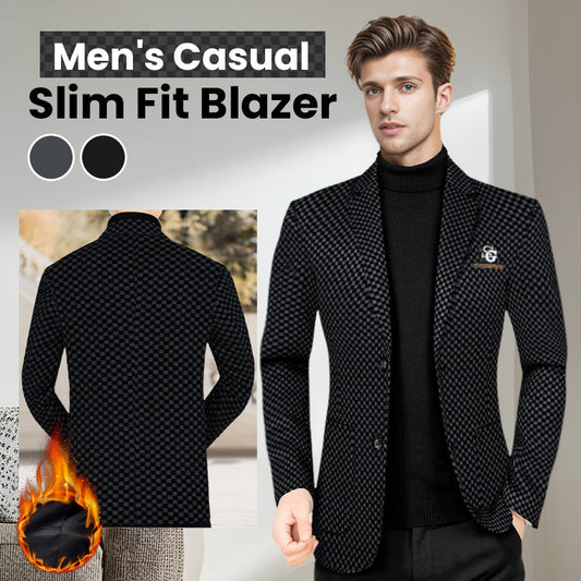 Men's Slim-fit Casual Suit Jacket