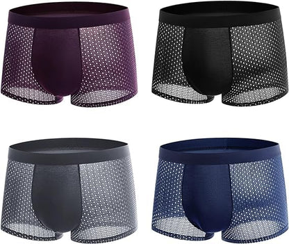 🔥4 PCS PACK 49%OFF🔥Breathable Men's Butt Lift Underwear