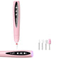 💅✨ 2-i-1 Elektrisk Nagelfil med UV-lampa – Bärbar, Trådlös, För Permanent Salongsmanikyr Hemma 💖🔋