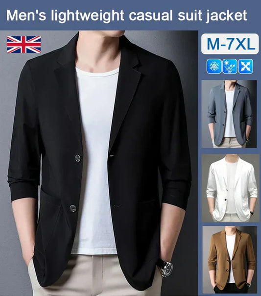 ⏰Hot SALE!🏆2024 Summer-Men's lightweight summer suit jacket