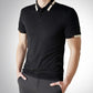 🔥Today 48% off🔥Men's Stretch Ice Silk Short Sleeve Lapel T-shirt