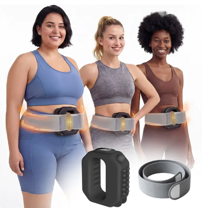 ADDWIN 2026 New Fascia Ring R10 Mini Muscle Recovery Fascia Device upgraded adjustable strap fits Up to 55in waist, Cordless Rechargeable, Designed for Waist & Back Muscle Recovery portable massager parents gift summervibes
