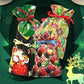 🎁50% RABATT NU! Premium Julklappspåsar med Snoddar – Återanvändbara Julpåsar, Tomtmönster Godispåsar för Festfavoriter & Julklappsinpackning