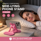 📱🔥 KÖP 2 FÅ 1 GRATIS! 🎁 Telefonstativ med flera vinklar – perfekt för liggande ställning, 3 justerbara lägen & stabilt stöd – för skrivbordet, sängen och soffan ✨