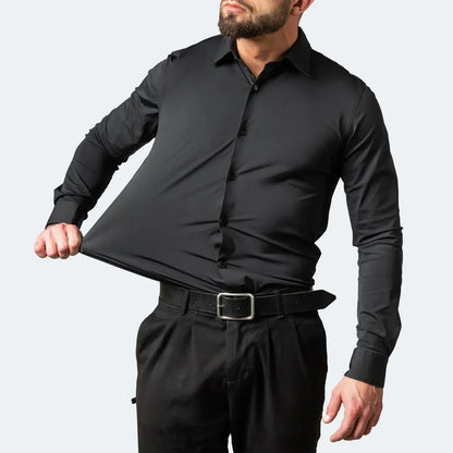 Men's Stretch Short Sleeve Dress Shirt