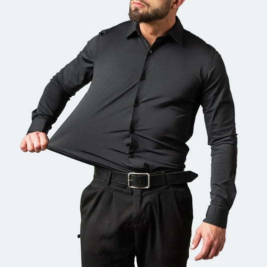 Men's Stretch Short Sleeve Dress Shirt