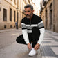👕 50% OFF NOW! 🔥 Men's Graphic Print Pullover & Pants Set – Street Style, Comfort Fit & Casual Look 👖