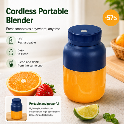 🍎Cordless Juice Mug Portable Personal Blender