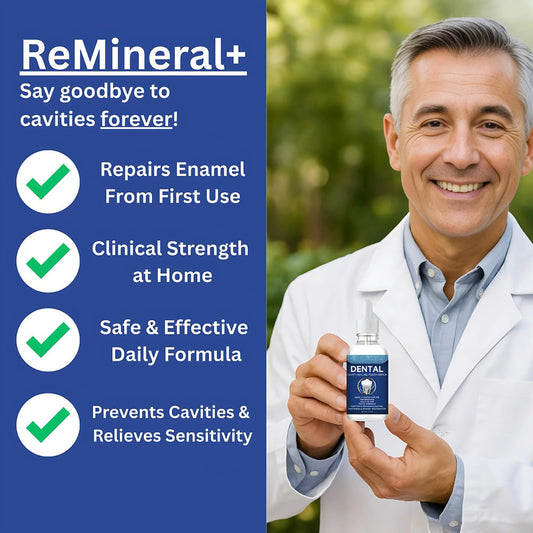 📢📢50 %  OFF !! ⏰Fluoride-Free Hydroxyapatite Tooth Armor Drops & Enamel Repair, Whitening & Fresh Breath