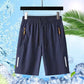 Men’s Elastic Waist Shorts – Relaxed & Breathable