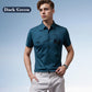 Men's Business Ice Silk Short Sleeves Button Down Shirt