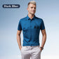 Men's Business Ice Silk Short Sleeves Button Down Shirt