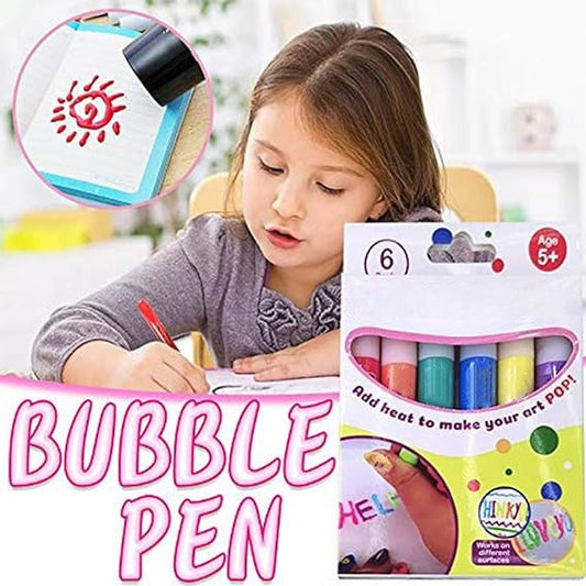 🔥50% RABATT NU! 🎨 Puffig målarpenna, skapar upphöjda effekter för barns kreativitet ✨
