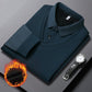 🌲Christmas Friday Sale🌲Men's Lapel Faux Two-Piece Knitted Shirt