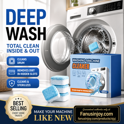 ⏳️Limited‑Time 🔥Buy 2 Get 1 Free！💦🥼Check whether your washing machine drum is clean right now！✨️Washing Machine Cleaner Tablets