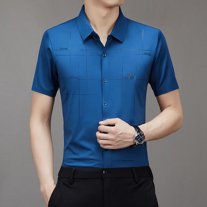 Ice Silk Business Shirt