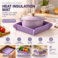 Magnetic Silicone Trivet 🍳🧲 | Foldable Pot Mat & Small Kitchen Tray