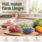 🛒 50% RABATT NU! 🔥 Återanvändbara matförvaringspåsar – Tättslutande, miljövänliga, perfekt för förvaring av livsmedel i kyl och frys 🥦🍎