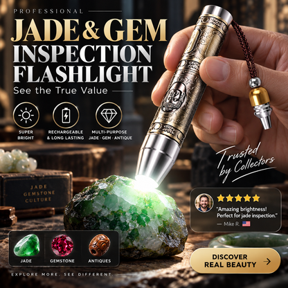 🔥🎁Nyhet 50 % RABATT🔥Multifunktionell ficklampa för värdering av ädelstenar
