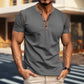 Men's Casual Henley Shirt
