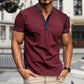 Men's Casual Henley Shirt