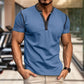 Men's Casual Henley Shirt