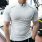 Quick Dry Breathable Slim Fit Stretchy Athletic T-Shirt
