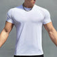 Sporty Quick-Dry T-Shirt for Plus Size Men