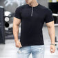 🔥Buy 2 Free Shipping🔥Quarter Zip Muscle T-Shirt for Men