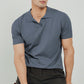 Men’s Shirt Collar Solid Color Summer Tops