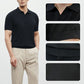 Men’s Shirt Collar Solid Color Summer Tops