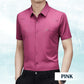 Men's Ice Silk Business Short-Sleeved Shirt