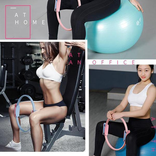 🔥40% OFF NOW! 💪 Pilates Ring Fitness Trainer – Adjustable Resistance, Tones Arms/Legs/Core & Perfect for Home Workouts 🏋️‍♀️📦