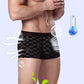 4PCS Men's Breathable Seamless Cooling Boxer Briefs