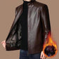 ❄️Winter Specials 50% off🔥Men’s Warm Plush Lining sheepskin jacket