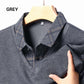 🌲New Year Sale 49% OFF🌲Men's Faux Two Piece Lapel Long-Sleeve Tops