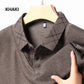 🌲New Year Sale 49% OFF🌲Men's Faux Two Piece Lapel Long-Sleeve Tops