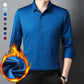 🌲Christmas Sale 50% OFF🌲Men's Solid Color Plush-Lined Shirt