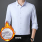 🌲Christmas Sale 50% OFF🌲Men's Solid Color Plush-Lined Shirt