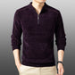 🌲Christmas Sale 50% OFF🌲Men's Winter Half Zipper Thickened Chenille Sweater