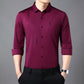 Men's Stylish Thickened Seamless Lapel Shirt