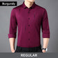 Men's Stylish Thickened Seamless Lapel Shirt