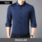 Men's Stylish Thickened Seamless Lapel Shirt
