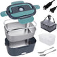 🍱 60% RABATT! ⚡ Bärbar Värme- & Kylbox 2-i-1 – 7 Delar, Dual Voltage & Perfekt för Lunch på Jobbet/Resor ✨