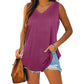 🔥All-match V-Neck Solid Color Vest