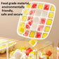 🔥Essentials for Summer🧊2 Tier Convenient Push-In Ice Cube Mold with Tray Case❄️🍹