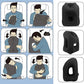 ✈️ Inflatable Ergonomic Hollow-Cutout Travel Pillow – PVC Flocking, Quick Inflate, With Storage Bag ✨