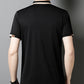🔥Today 48% off🔥Men's Stretch Ice Silk Short Sleeve Lapel T-shirt
