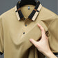 🔥Today 48% off🔥Men's Stretch Ice Silk Short Sleeve Lapel T-shirt