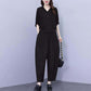 Women's Vintage Relaxed Fit Two-Piece Set
